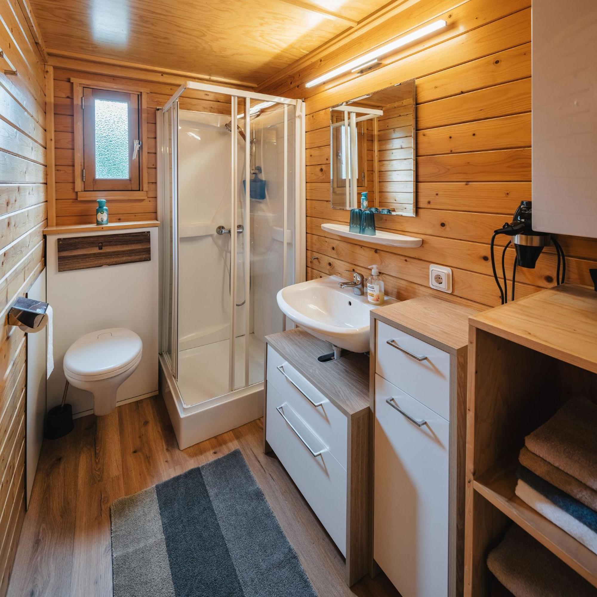 Camping Dreilaendereck Blockhuetten & Apartments 奥伯林塔尔的里德 外观 照片